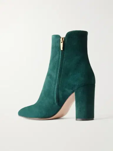Gianvito Rossi 85 Suede Ankle Boots | Thumbnail 3 Gianvito Rossi 85 Suede Ankle Boots | Thumbnail 3