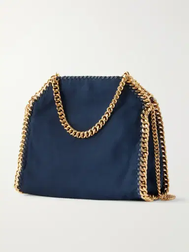 Stella McCartney The Falabella Mini Embellished Vegetarian Material Shoulder Bag | Thumbnail 4 Stella McCartney The Falabella Mini Embellished Vegetarian Material Shoulder Bag | Thumbnail 4
