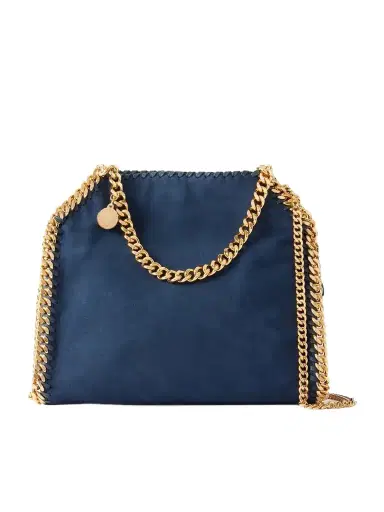 Stella McCartney The Falabella Mini Embellished Vegetarian Material Shoulder Bag | Thumbnail 1 Stella McCartney The Falabella Mini Embellished Vegetarian Material Shoulder Bag | Thumbnail 1