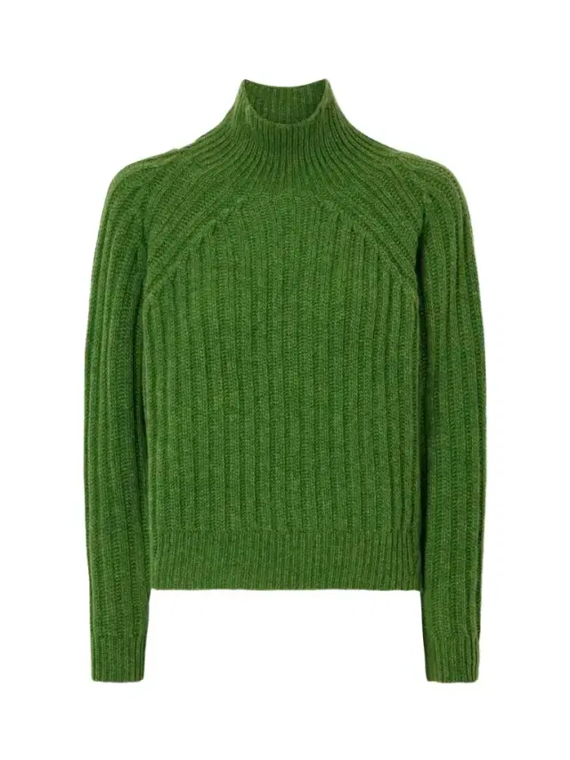 Ribbed Cashmere Turtleneck Sweater Ribbed Cashmere Turtleneck Sweater