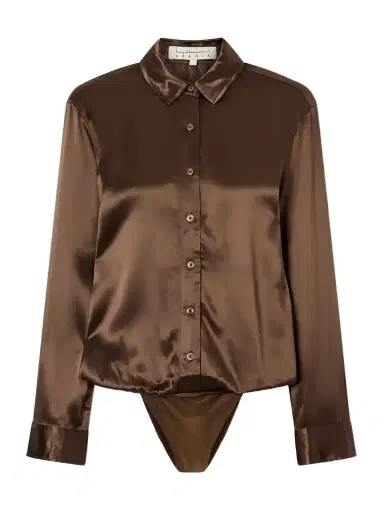 Abadia Satin Bodysuit | Thumbnail 1 Abadia Satin Bodysuit | Thumbnail 1