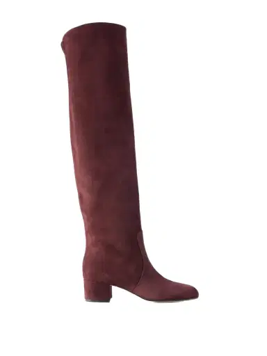 Gianvito Rossi 45 Suede Over-the-knee Boots | Thumbnail 1 Gianvito Rossi 45 Suede Over-the-knee Boots | Thumbnail 1