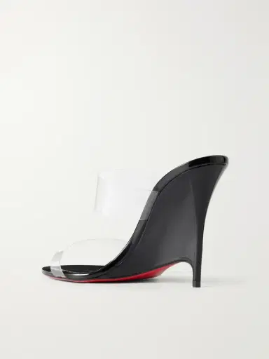 Christian Louboutin Solo Zee 100 Tpu Wedge Sandals | Thumbnail 3 Christian Louboutin Solo Zee 100 Tpu Wedge Sandals | Thumbnail 3