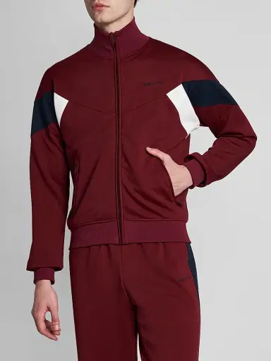 Alexander McQueen Men's Technical Loopback Jersey Track Jacket | Thumbnail 3 Alexander McQueen Men's Technical Loopback Jersey Track Jacket | Thumbnail 3