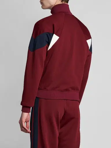 Alexander McQueen Men's Technical Loopback Jersey Track Jacket | Thumbnail 5 Alexander McQueen Men's Technical Loopback Jersey Track Jacket | Thumbnail 5