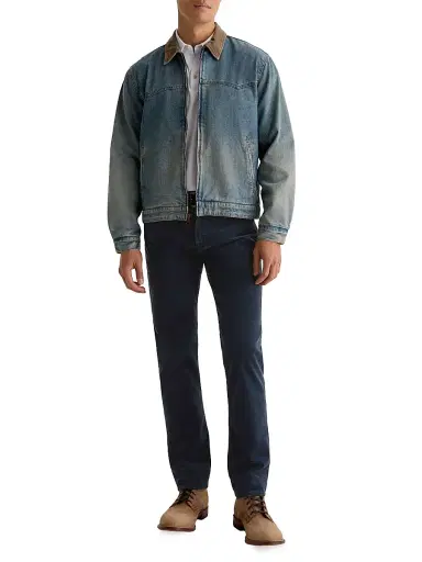 AG Jeans Men's Tellis Stretch Corduroy Pants - Midnight Chateau | Thumbnail 2 AG Jeans Men's Tellis Stretch Corduroy Pants - Midnight Chateau | Thumbnail 2