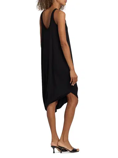 Ramy Brook Women's Ellison Asymmetric Tank Midi-Dress - Black - Size XL | Thumbnail 5 Ramy Brook Women's Ellison Asymmetric Tank Midi-Dress - Black - Size XL | Thumbnail 5