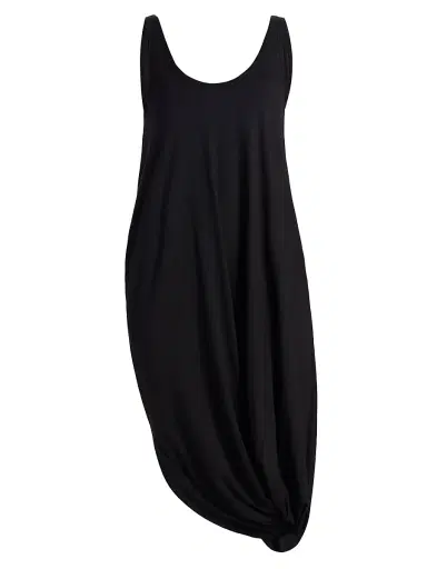Ramy Brook Women's Ellison Asymmetric Tank Midi-Dress - Black - Size XL | Thumbnail 1 Ramy Brook Women's Ellison Asymmetric Tank Midi-Dress - Black - Size XL | Thumbnail 1