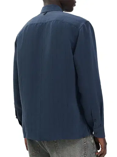 rag & bone Men's Dalton Jacquard Shirt - Salute | Thumbnail 5 rag & bone Men's Dalton Jacquard Shirt - Salute | Thumbnail 5