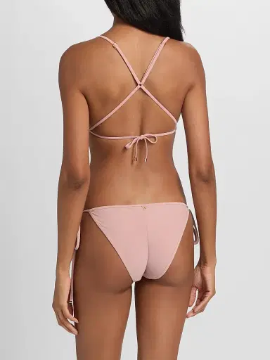 Kiki de Montparnasse Women's Inset Lace String Bikini Top - Buff - Size Large | Thumbnail 4 Kiki de Montparnasse Women's Inset Lace String Bikini Top - Buff - Size Large | Thumbnail 4