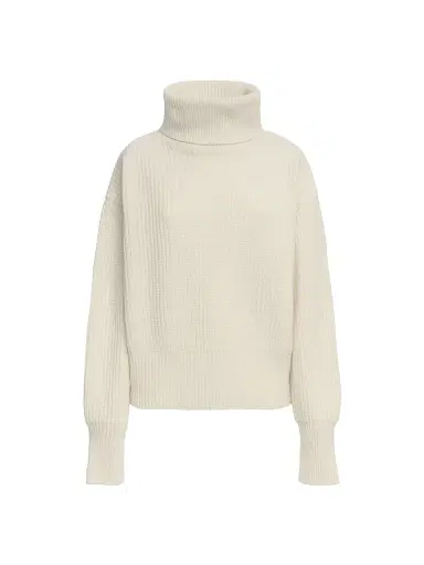 Malo Women's Rib-Knit Cashmere Turtleneck Sweater - Margherita | Thumbnail 1 Malo Women's Rib-Knit Cashmere Turtleneck Sweater - Margherita | Thumbnail 1