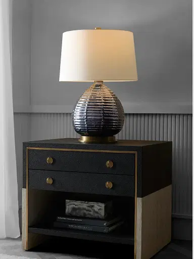 Arteriors Joplin Shagreen-Embossed Leather Side Table | Thumbnail 2 Arteriors Joplin Shagreen-Embossed Leather Side Table | Thumbnail 2