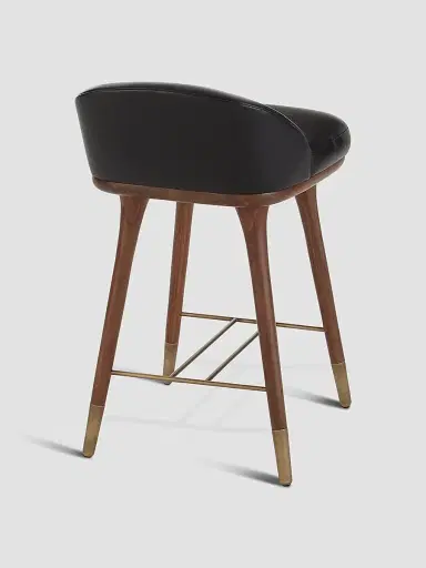 Arteriors Walsh Leather & Wood Counter Stool | Thumbnail 4 Arteriors Walsh Leather & Wood Counter Stool | Thumbnail 4