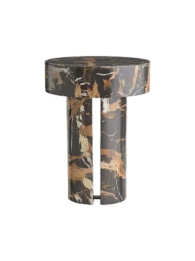 Arteriors Kopi End Table - Dark Toffee White | Thumbnail 1 Arteriors Kopi End Table - Dark Toffee White | Thumbnail 1