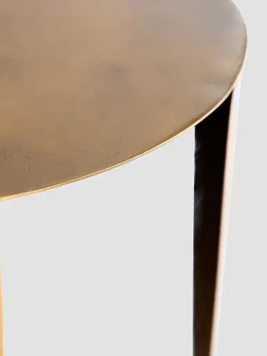 Arteriors Jesse Glass & Metal Cylindrical Accent Table | Thumbnail 5 Arteriors Jesse Glass & Metal Cylindrical Accent Table | Thumbnail 5