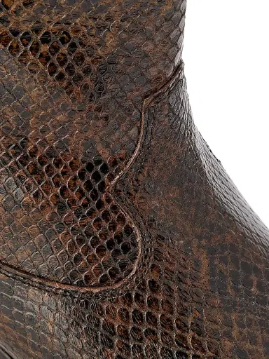 Isabel Marant Women's Duerto 40MM Leather Cowboy Boots - Mocha - Size 11 | Thumbnail 6 Isabel Marant Women's Duerto 40MM Leather Cowboy Boots - Mocha - Size 11 | Thumbnail 6