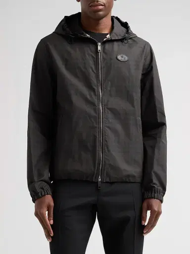 Burberry Men's Newport Coated Canvas Jacket | Thumbnail 4 Burberry Men's Newport Coated Canvas Jacket | Thumbnail 4