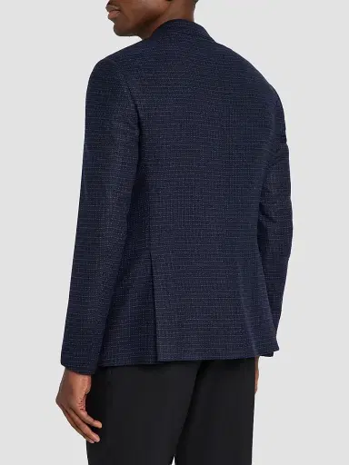 Giorgio Armani Men's Micro Check Wool-Cashmere Sport Jacket | Thumbnail 3 Giorgio Armani Men's Micro Check Wool-Cashmere Sport Jacket | Thumbnail 3