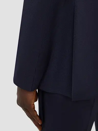 Giorgio Armani Men's Diamond-Woven Wool Tuxedo - Sodalite Blue - Size 48 | Thumbnail 8 Giorgio Armani Men's Diamond-Woven Wool Tuxedo - Sodalite Blue - Size 48 | Thumbnail 8