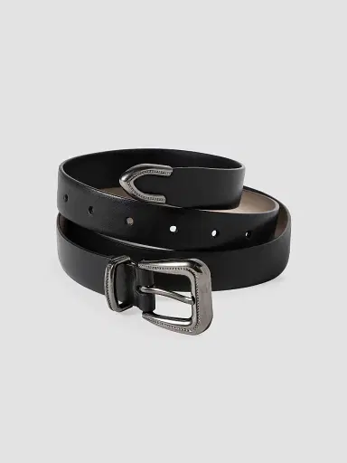 Brunello Cucinelli Women's Cowhide Belt with Monili | Thumbnail 3 Brunello Cucinelli Women's Cowhide Belt with Monili | Thumbnail 3
