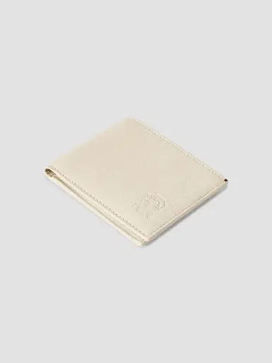 Brunello Cucinelli Men's Fine Grain Calfskin Wallet - Chalk | Thumbnail 3 Brunello Cucinelli Men's Fine Grain Calfskin Wallet - Chalk | Thumbnail 3