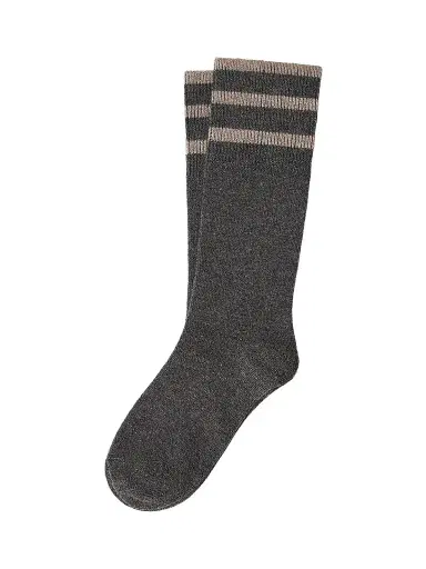Brunello Cucinelli Women's Sparkling Cashmere Knit Socks | Thumbnail 1 Brunello Cucinelli Women's Sparkling Cashmere Knit Socks | Thumbnail 1