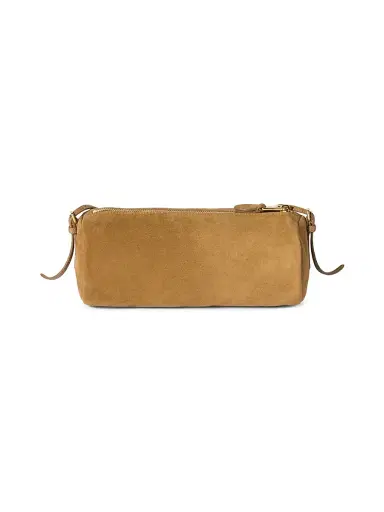 Miu Miu Women's Suede Pouch - Beige | Thumbnail 3 Miu Miu Women's Suede Pouch - Beige | Thumbnail 3