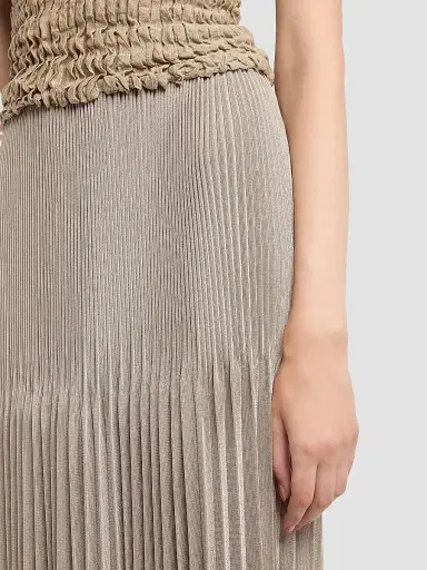 Giorgio Armani Women's Plissé Maxi Skirt | Thumbnail 5 Giorgio Armani Women's Plissé Maxi Skirt | Thumbnail 5