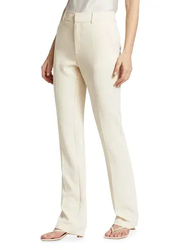 Cinq à Sept Women's Kerry Crepe Straight-Leg Pants - | Thumbnail 4 Cinq à Sept Women's Kerry Crepe Straight-Leg Pants - | Thumbnail 4