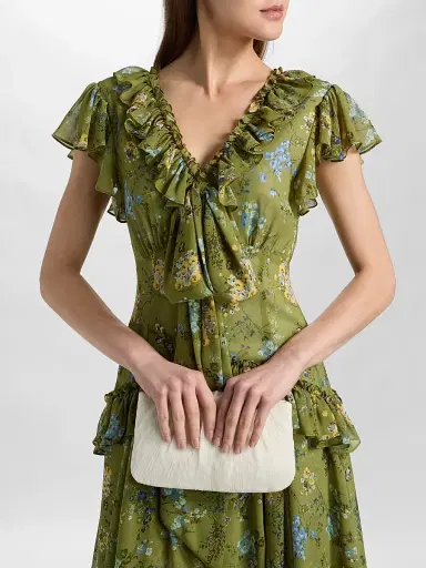 Cinq à Sept Women's Sevi Windswept Floral Midi Dress - Iguana Multi | Thumbnail 6 Cinq à Sept Women's Sevi Windswept Floral Midi Dress - Iguana Multi | Thumbnail 6