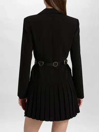 Cinq à Sept Women's Saule Belted Mini Dress - Black | Thumbnail 5 Cinq à Sept Women's Saule Belted Mini Dress - Black | Thumbnail 5