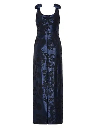 Milly Women's Kaelynn Floral Jacquard Dress | Thumbnail 2 Milly Women's Kaelynn Floral Jacquard Dress | Thumbnail 2