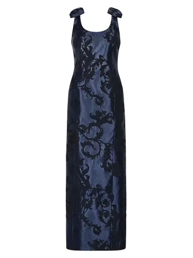 Milly Women's Kaelynn Floral Jacquard Dress | Thumbnail 1 Milly Women's Kaelynn Floral Jacquard Dress | Thumbnail 1