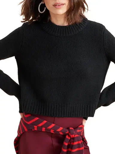 La Ligne Women's Mini Marin Sweater - Black - Size XL | Thumbnail 2 La Ligne Women's Mini Marin Sweater - Black - Size XL | Thumbnail 2