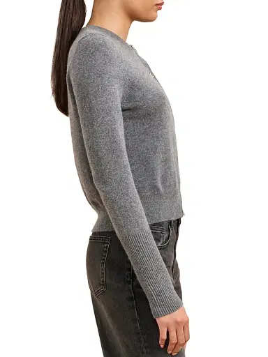 La Ligne Women's Cashmere Cardigan - Grey | Thumbnail 3 La Ligne Women's Cashmere Cardigan - Grey | Thumbnail 3