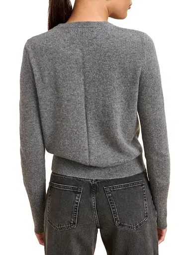 La Ligne Women's Cashmere Cardigan - Grey | Thumbnail 4 La Ligne Women's Cashmere Cardigan - Grey | Thumbnail 4