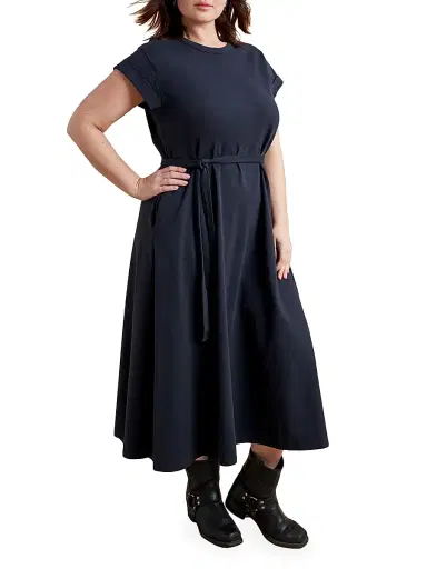 La Ligne Women's Andie Dress - Navy - Size Medium | Thumbnail 2 La Ligne Women's Andie Dress - Navy - Size Medium | Thumbnail 2