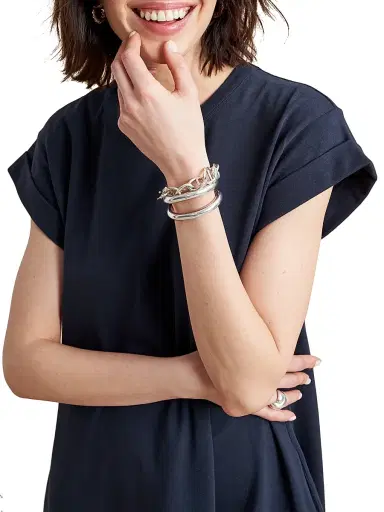 La Ligne Women's Andie Dress - Navy - Size Medium | Thumbnail 6 La Ligne Women's Andie Dress - Navy - Size Medium | Thumbnail 6