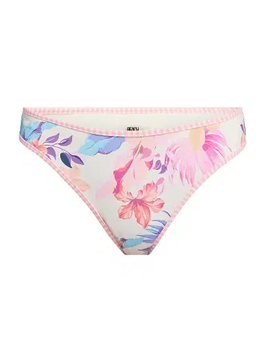 Beach Riot Women's Daria Hibiscus Garden Bikini Bottom - Hibiscus Garden | Thumbnail 1 Beach Riot Women's Daria Hibiscus Garden Bikini Bottom - Hibiscus Garden | Thumbnail 1
