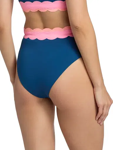 Beach Riot Women's Harriet Colorblocked Bikini Bottom - Seashell Isle Colorblock | Thumbnail 5 Beach Riot Women's Harriet Colorblocked Bikini Bottom - Seashell Isle Colorblock | Thumbnail 5