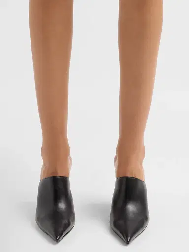 Schutz Women's Lexi 95MM Leather Mule Pumps | Thumbnail 2 Schutz Women's Lexi 95MM Leather Mule Pumps | Thumbnail 2