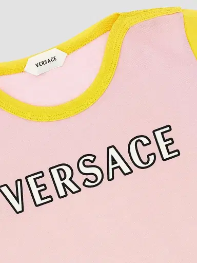 Versace Baby's, Little Kid's & Kid's Logo Jersey T-Shirt - Pastel Pink | Thumbnail 3 Versace Baby's, Little Kid's & Kid's Logo Jersey T-Shirt - Pastel Pink | Thumbnail 3