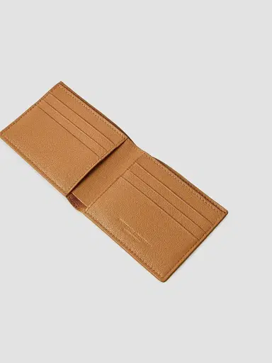 Brunello Cucinelli Men's Nubuck Wallet - Cognac | Thumbnail 3 Brunello Cucinelli Men's Nubuck Wallet - Cognac | Thumbnail 3