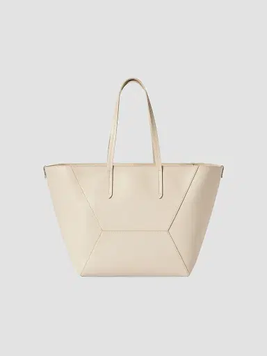 Brunello Cucinelli Women's Duo Tote Bag in Calfskin Leather with Monili - | Thumbnail 3 Brunello Cucinelli Women's Duo Tote Bag in Calfskin Leather with Monili - | Thumbnail 3