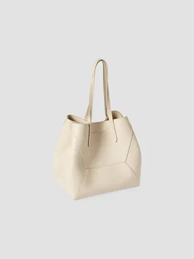 Brunello Cucinelli Women's Duo Tote Bag in Calfskin Leather with Monili - | Thumbnail 4 Brunello Cucinelli Women's Duo Tote Bag in Calfskin Leather with Monili - | Thumbnail 4