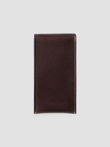 Brunello Cucinelli Grained Leather Watch Holder - Brown | Thumbnail 2 Brunello Cucinelli Grained Leather Watch Holder - Brown | Thumbnail 2