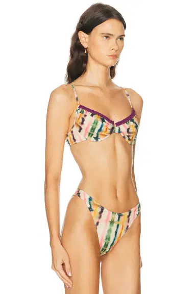 Heavy Manners Ruffled Up Underwire Bikini Top | Thumbnail 2 Heavy Manners Ruffled Up Underwire Bikini Top | Thumbnail 2
