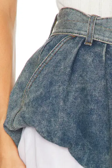 Magda Butrym Denim Short | Thumbnail 6 Magda Butrym Denim Short | Thumbnail 6