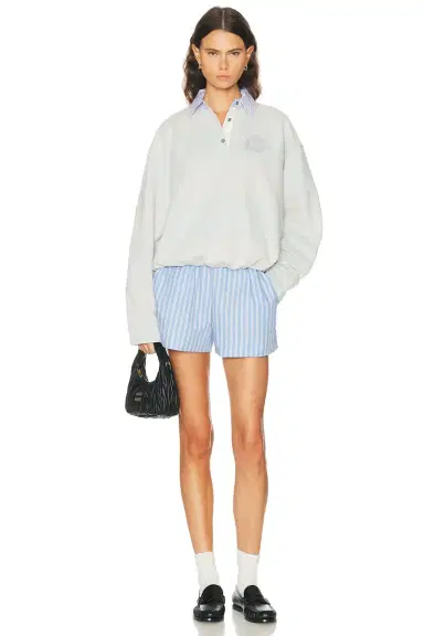 Acne Studios Folio Polo Sweatshirt | Thumbnail 4 Acne Studios Folio Polo Sweatshirt | Thumbnail 4