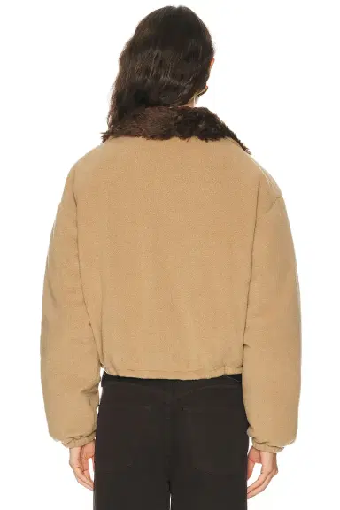 Miu Miu Piumino Pile Jacket | Thumbnail 4 Miu Miu Piumino Pile Jacket | Thumbnail 4